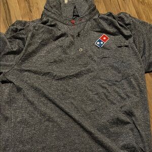Domino's Gray Polo Shirt
